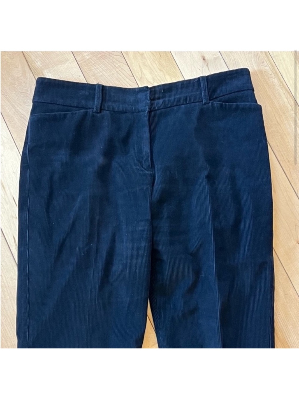 Piazza Sempione black corduroy pants size IT 42 US 6 - Picture 2 of 9
